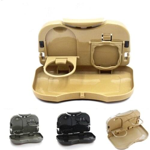 Foldable For Car Back Seat Multifunction Drink Cup Holder Mount Stand Steady