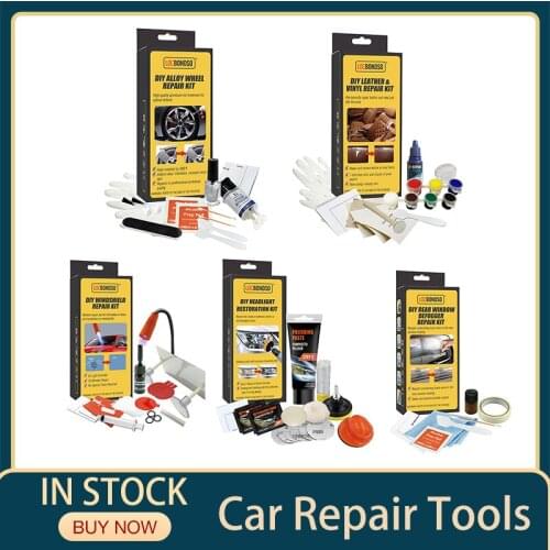 DIY Headlight Restoration Polishing Kits Headlamp Clean Paste Systems Car Care Wash Head Lamps Brightener Refurbish Repair
