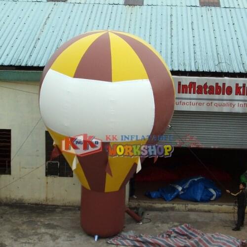 Inflatable float advertising hot air balloon