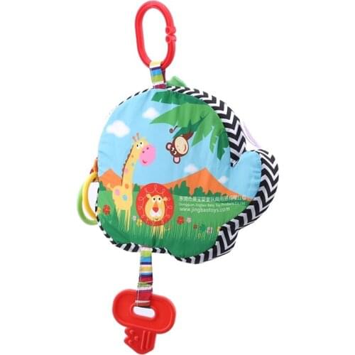 New Arrival Baby Soft Cloth Book Animal Colors Shape Educational Toy Intelligence Development Toy for 0-12 Months Toys Soft