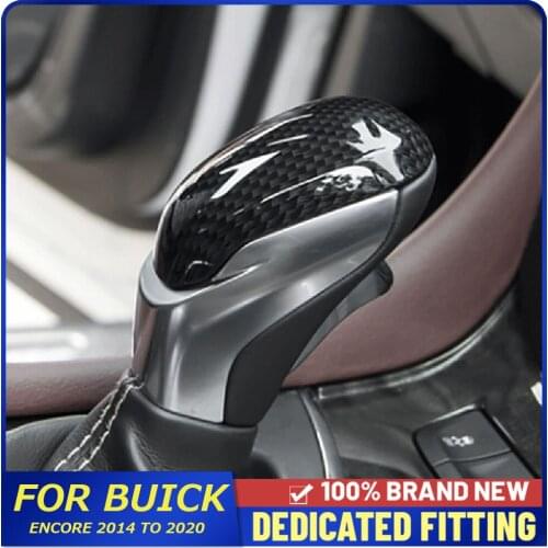Fit For Buick Encore 2014 to 2020 ABS Material Car Gear Shift Knob Head Cover Stickers Auto Accessories