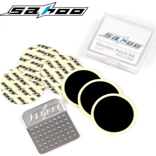SAHOO 6/piece Bike Bicycle Repair Tire Hand Tools Kit Riding Equipment Cycling Repair Kits Rubber Tyre Patch