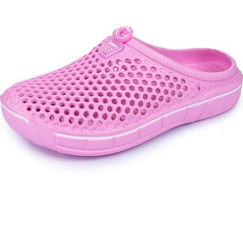 Sandals for Women Men Breathable Beach Shoes Fashion Garden Clog Aqua Shoes Trekking Wading Size 36-45 Sandalias De Las Mujeres