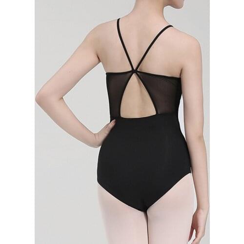 Mesh Ballet Dance Bodysuit Adult Gymnastics Leotard Stage Costume Sexy Ballerina Outfit Lyrical Dancewear Yoga Tights JL3528