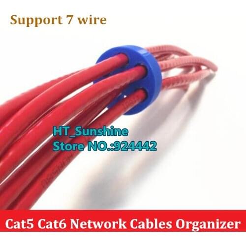 Network Module Network Cable Comb Tools Wire Arrangement Tidy Tools for Computer Room Studio Manage Cat5 Cat6 Cables