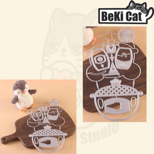 Cutting die Prinses Carriage Metal Cutting Dies Stencils for DIY Scrapbooking photo album Decorative DIY Paper Cards