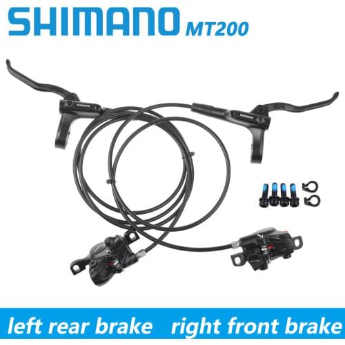 Shimano BR BL MT200 Bicycle Brakes 800/750/1350/1450/1500mm MTB Hydraulic Disc Brake Set Mountain Bike Upgrade MT315 Bike Parts