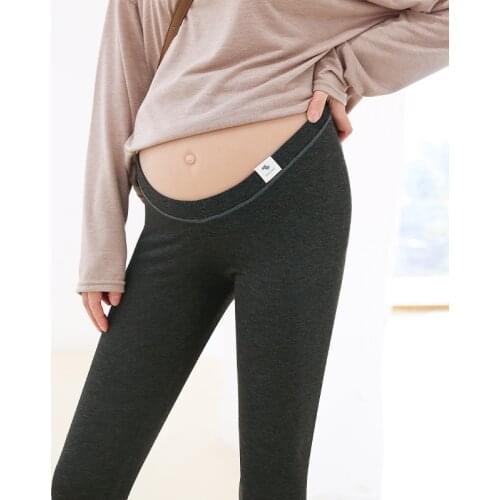 Spring and autumn models low-rise belly lift elasticity comfortable slim-fit pregnant womens leggings