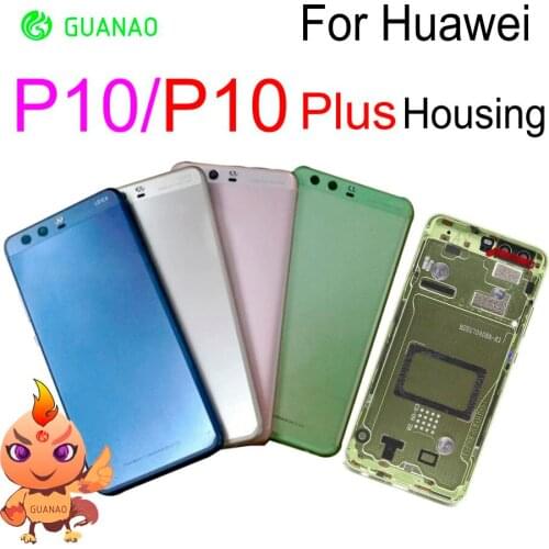 Huawei P10 Plus Back Battery Cover Rear Door Housing Case Chassis For 5.5" Huawei P10 Battery Cover Replacement Parts+Free Tools