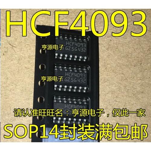 10pieces HCF4093 HCF4093M013TR SOP-14