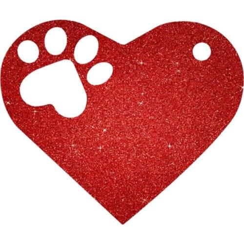 2 Pcs/Set Epoxy Resin Mold Love Bear Paw Keychain Jewelry Casting Silicone Mould R7RF