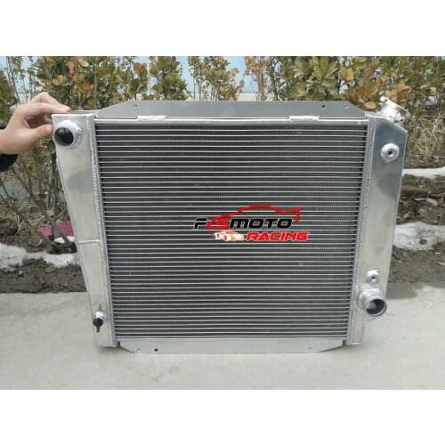 3 Row Aluminum Alloy Radiator For Ford Broncn 289/302 5.0L V8 67 68 69 AUTO AT/MT Manual