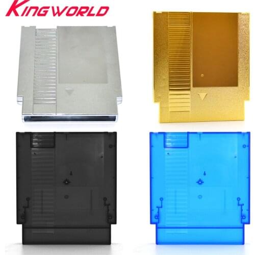 50pcs Game Card Shell 72 Pin Cover Plastic Case for Nintendo for NES Game Cartridge with 3 screw