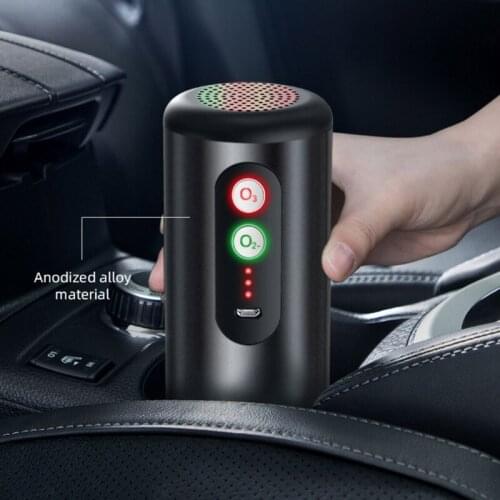 Automobile Ozone Generator Air Purifier Remove Formaldehyde Smoke Dust Purification Car Air Cleaner Small Appliances D0AB