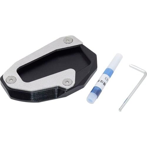 Foot Side Stand Extension Pad Support Plate For ducati Multistrada 950 1200 ENDURO 2015-2018 Multistrada 1260 S ENDURO 2018-ON
