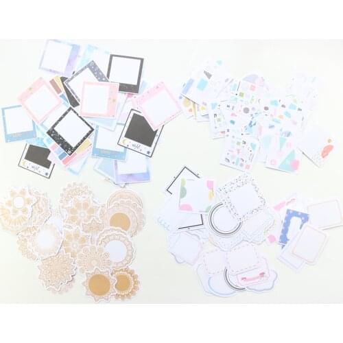 Domikee cute school student stickers set stationery supplies,fine self-sticky note pad/memo pad set for diary planner,40pcs