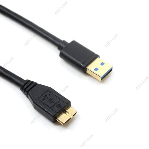 0.3M 1M 1.8M Micro B USB 3.0 Cable For WD Passport Ultra Meta Elements Seagate Backup Plus Expansion Samsung M3 Portable Toshiba