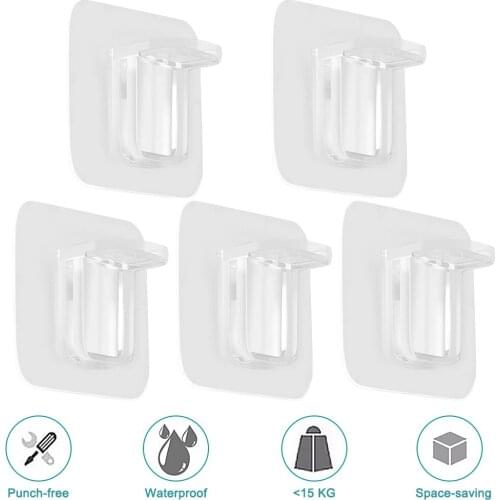 2/4/5/6/10pcs Adhesive Shelf Support Pegs Drill Free Nail Instead Holders Closet Cabinet Shelf Support Clips Wall Hangers