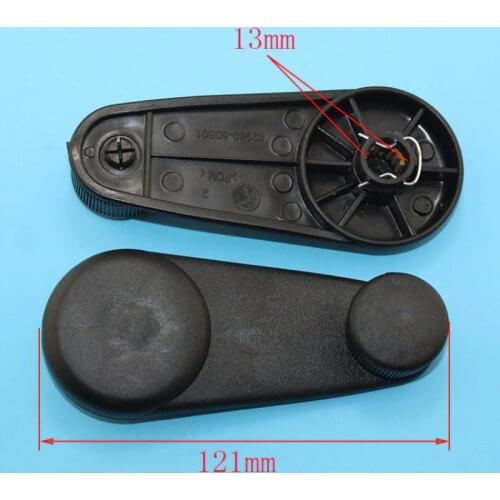 2PCS New High Quality Auto Window Crank Handle 82960-60B01 For 1989-1994 Suzuki Swift Geo Metro