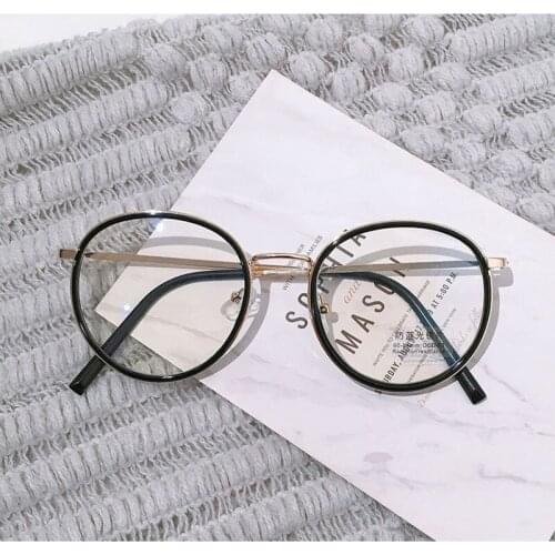 New Fashion Business Women Anti Blue Ray Glasses Ladies Personality Atmospheric Blue Light Protection Decoration Eyeglasses
