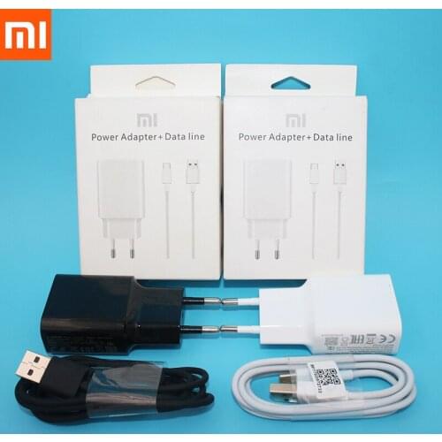 Original Xiaomi 18W Charger MDY-08-EI Fast Charging QC3.0 Power EU Plug Adapter 1M Type C Cable For Mi 6 8 9 se A3 Redmi 9 8X 9C