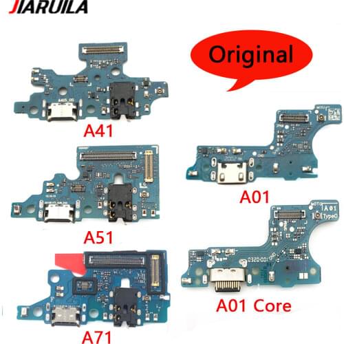 Original USB Charging Connector Dock Flex For Samsung A10 A20 A40 A50 A01 A11 A21S A31 A51 A71 A20S conector de carga atacado
