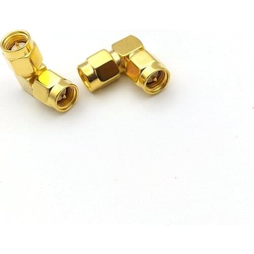 SMA Male to SMA Male RIGHT Angle RF connector