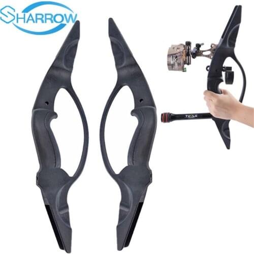 17" Shooting Training Recurve Bow Riser Takedown Straight Bow Handle for 3cm Width Limbs Archery Hunting Accessories SHARROW