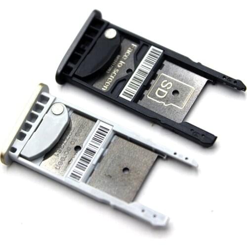 10pcs/Lot Original New SIM Card Tray Slot Holder For Motorola Moto G5 Plus Gold/Black Color