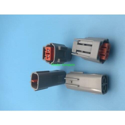 Free shipping 5 pcs 2pin sumitomo DL sealed series 2.3mm(090) waterproof male female connectors 6195-0006 6195-0003
