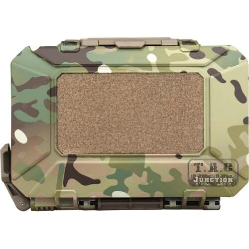 Tactical MOLLE Waterproof Dust Proof Comms Case Multicam Critical Gear Tool Storage Box For On-Body Navigation Communication