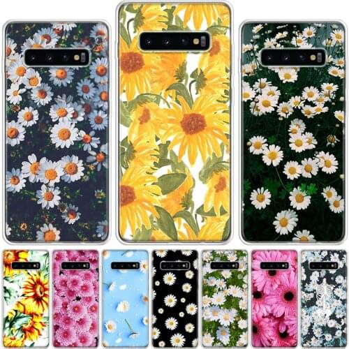 Daisy Sunflower Floral Flower Phone Case For Samsung Galaxy A51 A71 A50 A70 A80 A90 A01 A6 A7 A8 A10 A10S A20S A20E A30 A40 Plus