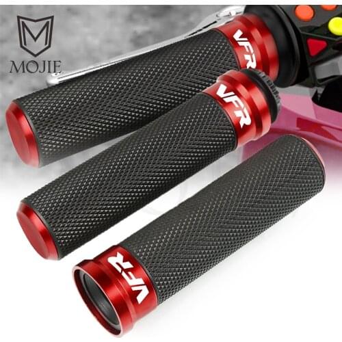 For HONDA VFR 1200/F 1200X Crosstourer 1200 400 750 800/F/Fi/W1 VTEC 7/8" 22MM Motorcycle Handle Bar Handlebar Grips Cover End