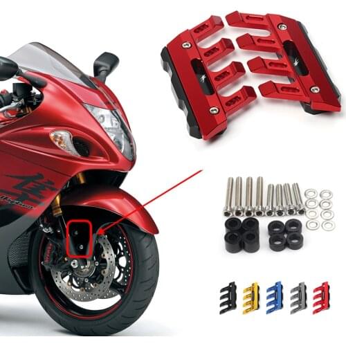 For Suzuki HAYABUSA GSX1300R GSX 1300R Motorcycle Mudguard Front Fork Protector Guard Front Fender Anti-fall Slider Accessories