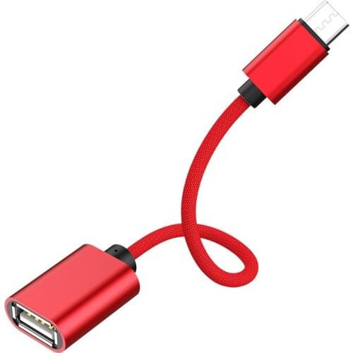 Micro USB/ Type-C Male to USB 3.0 Female OTG Adapter Cable Accessories For Laptops For Mobile Phones Smart Phones Cable Extender