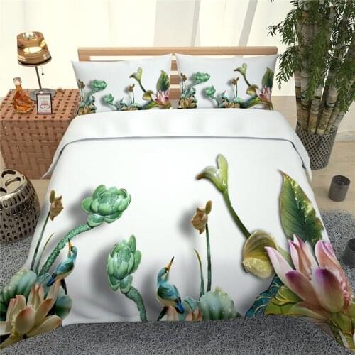 Comforter Bedding Set Luxury Duvet Covers Fashion 1Quilt Cover +1/2Pillowcases Single/Double/Full Queen King Bed Linen