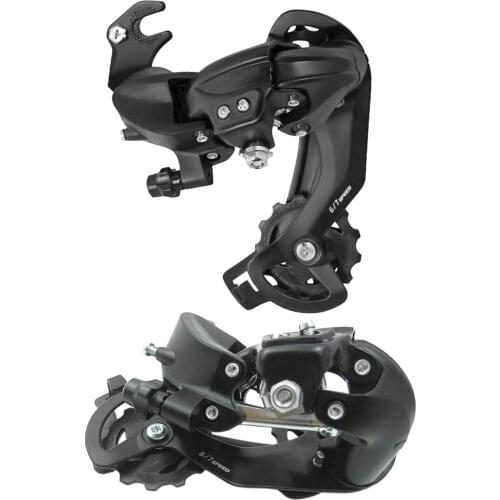Lightweight Bike Rear Derailleur 6s/7s/8s Hook Type Long Cage Deluxe Drive System Derailleurs Transmission Groupset