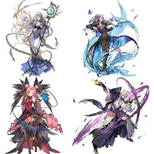 Three Ratels CDM353 Hot game Acadia anime sticker Anime Poster Self Adhesive Removable