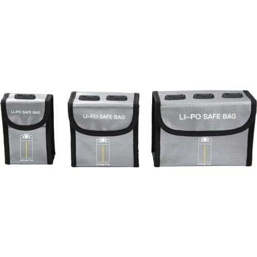 Upgrade FIMI X8 Mini Battery Safe Bag Explosion Proof Fireproof Lipo Battery Storage Bag for Xiaomi FIMI X8 Mini Accessories