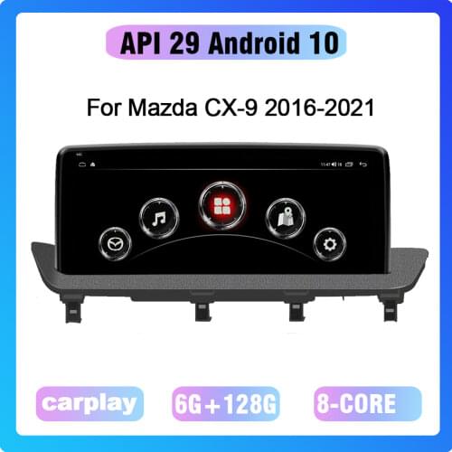 COHO For Mazda CX-9 2016-2021 Android 10.0 Octa Core 6+128G Car Multimedia Player Stereo Receiver Radio