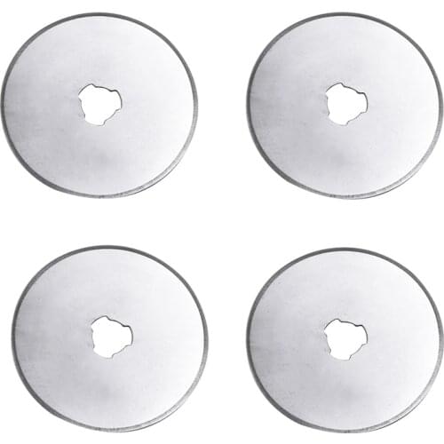 2021 NEW Spare Blade 5pcs 45mm Rotary Cutter Blades Craft Paper Cut Hand Held Scrapbooking Replacement Circular Spare Blades