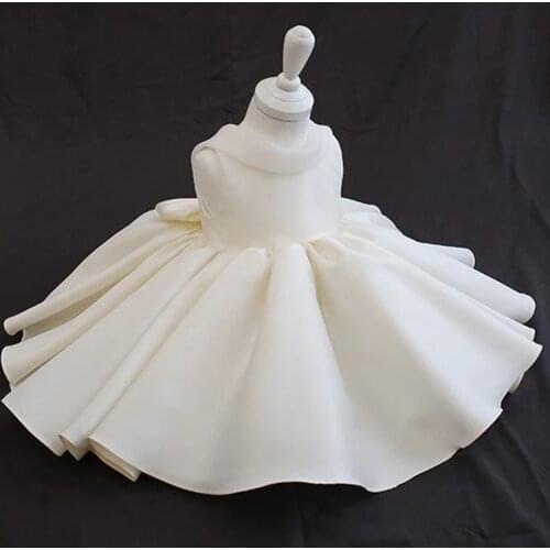 New Baby Girl Dress Lace white Baptism Dresses for Girls 1st year Birthday Party Wedding Christening Baby Infant Clothing