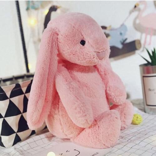 Plush Toy, Cartoon Rabbit Fluffy Toy Simulation Doll Stuffed Toys for Kids Girlfriend Wife