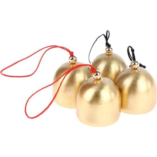 Christmas Tree Pendant Anti-theft Bell Accessories Pure Copper Metal Bell Wind Chime Pendant Christmas Door Copper Bell