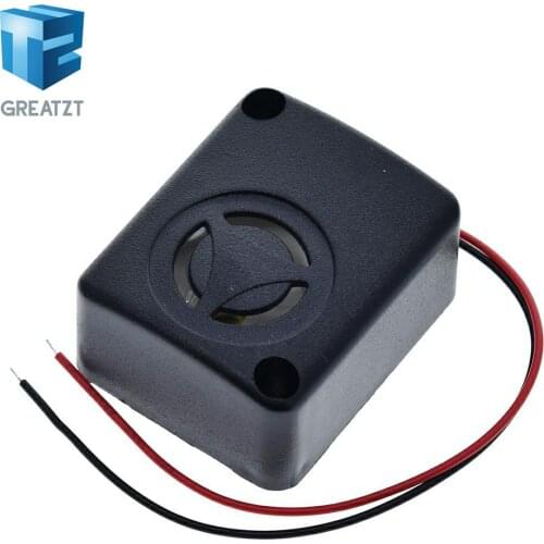 GREATZT Anti-theft Car Burglar Alarm 6/12/15V 120dB Active High Decibel Buzzer Safe Box Burglar Alarm Car Accessories QSI-4840
