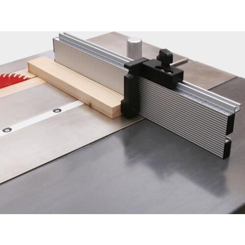 Multi T Track Brackets Miter Track Stop Set Woodworking T-tracks Aluminum Table Saw Fence Workbench DIY Woodworking Tools