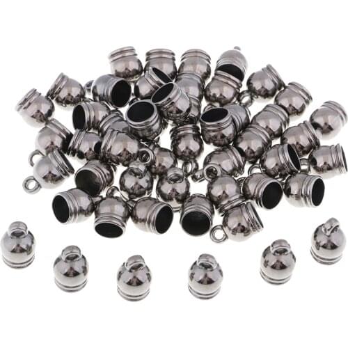 50pcs Vintage Bell Shaped End Tip Bead Caps Jewelry Making Findings For Necklace Bracelet