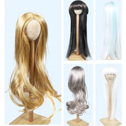 Dream Fairy Hair for 1/3 BJD Doll Fashion Straight/Curly Hair Suitable for 60cm DIY Toy Dolls SD Gift for Girls