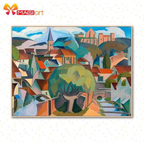 Cross stitch kits Embroidery needlework sets 11CT water soluble canvas patterns 14CT Cartoon Abstract-NCMC027