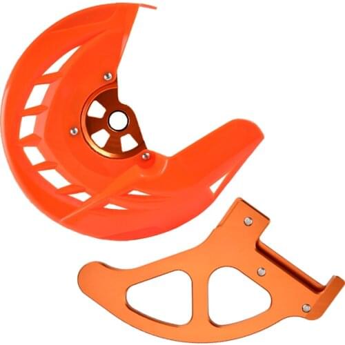Front Rear Brake Disc Guard Cover Protector For KTM 125 150 200 250 300 350 400 450 500 525 530 SX SXF XC XC-F XCF 2003-2014